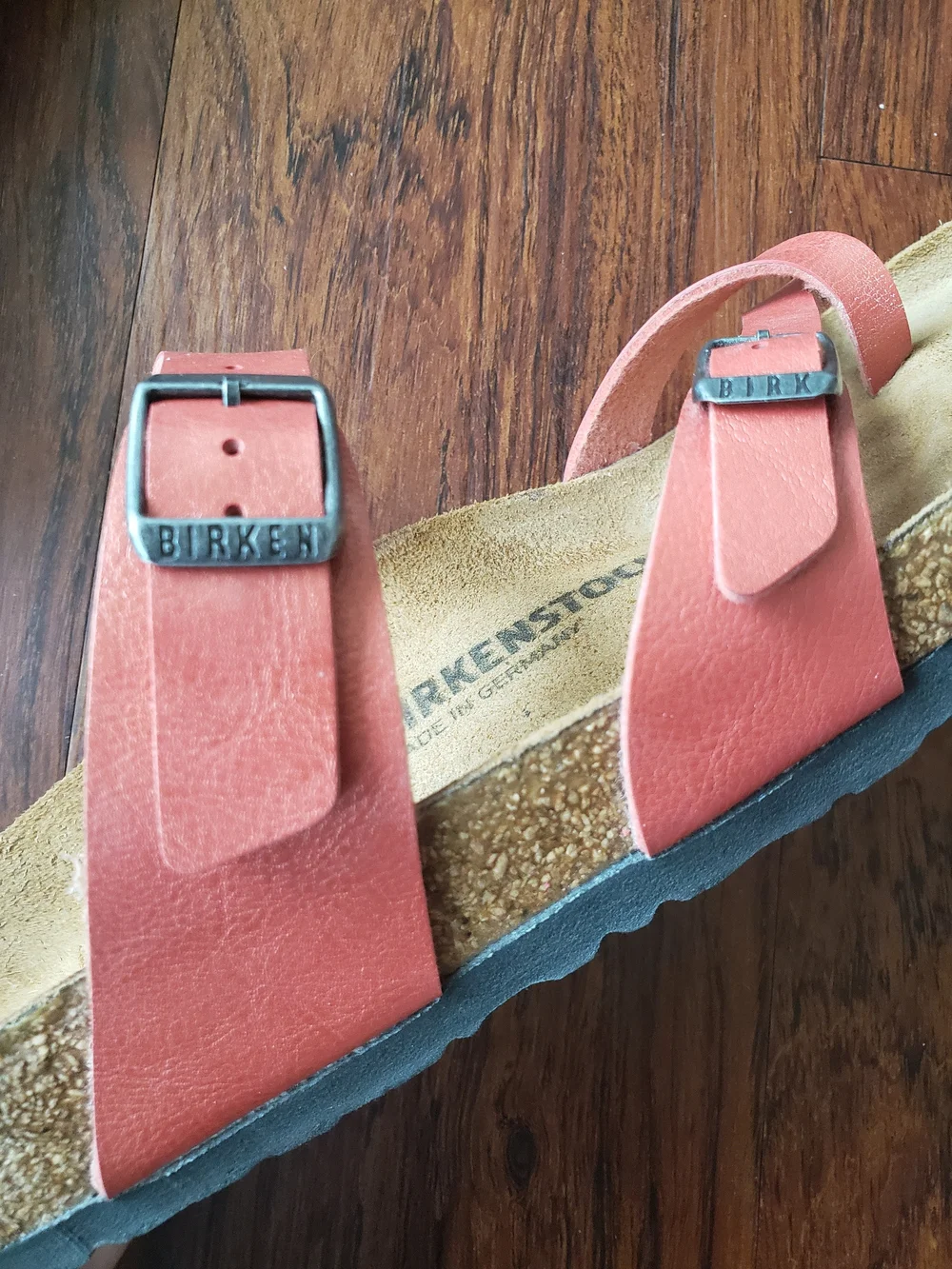 Birkenstock red rust